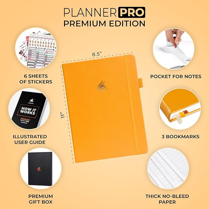 Clever Fox Planner Pro Premium – Luxurious Weekly & Monthly Planner - Image 2