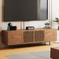 gaoyangjiaju 70.87" Mid Century Modern TV Stand, Walnut Media Console by Gaoyangjiaju