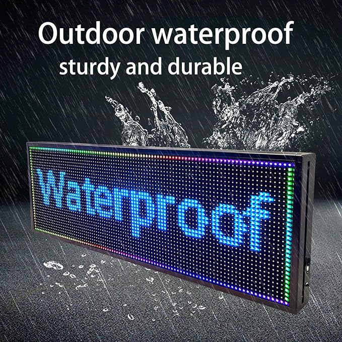 JBS P10 Outdoor Programmable Led Sign Scrolling Store Advertising Indoor Signs - Image 9