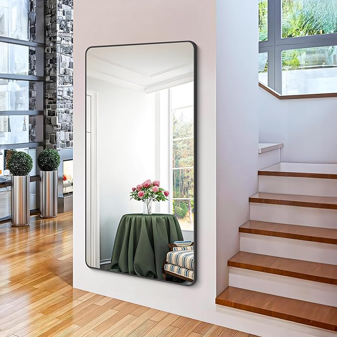 FORBATH Bathroom Mirror 30" X 60"，Large Rectangular Wall Mirror - Image 5