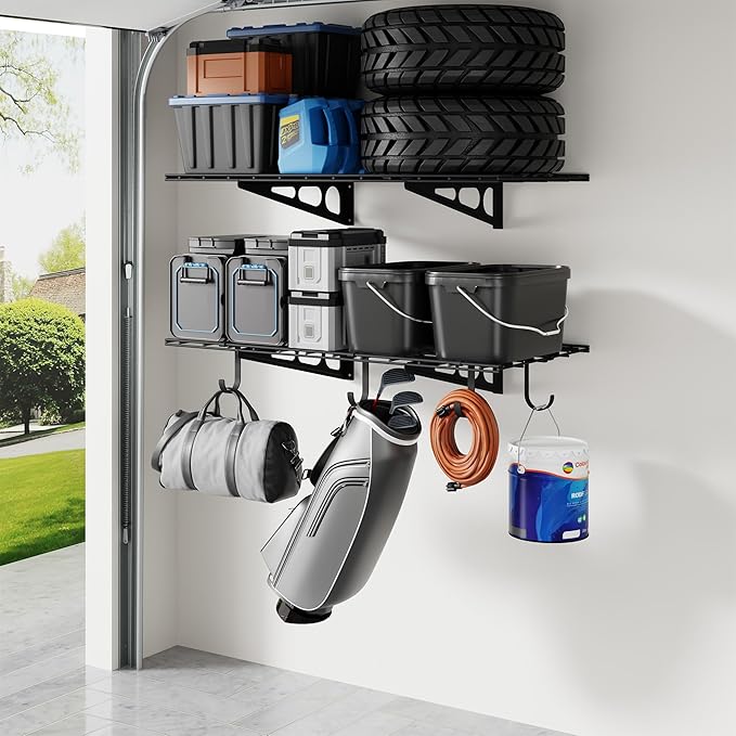FLEXIMOUNTS 2-Pack 2x4ft Garage Shelving by FLEXIMOUNTS