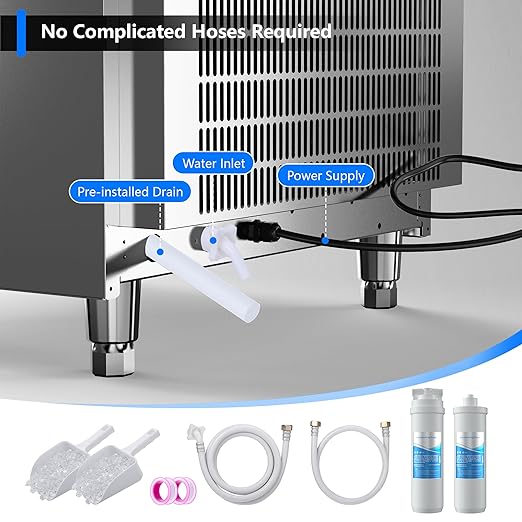 Coolake Commercial Ice Maker Machine 450lbs/24H - Image 5
