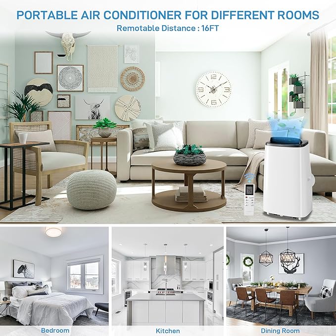 Portable Air Conditioners 14, 000 BTU, Portable AC Units - Image 8