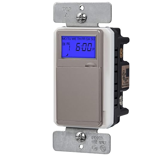 TOPGREENER Digital Astronomic Timer Switch, 7-Day Programmable Sunrise Sunset - Image 3