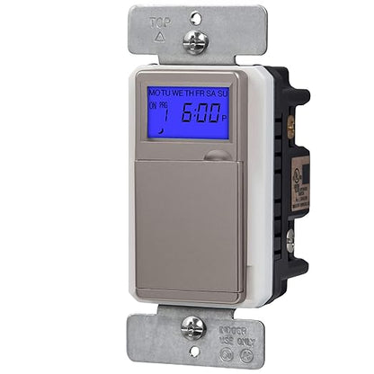 TOPGREENER Digital Astronomic Timer Switch, 7-Day Programmable Sunrise Sunset - Image 3