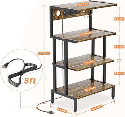 Aquzee Video Game Console Shelf, Stereo Racks - Image 3