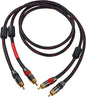 JORZOR RCA Cable, 2RCA Male to 2RCA Male Stereo Audio Cables 【Hi-Fi Sound】 by JORZOR