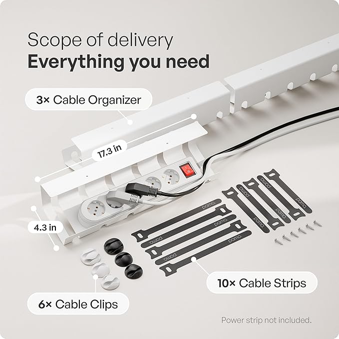 PAMO Cable Management Under Desk - Image 5