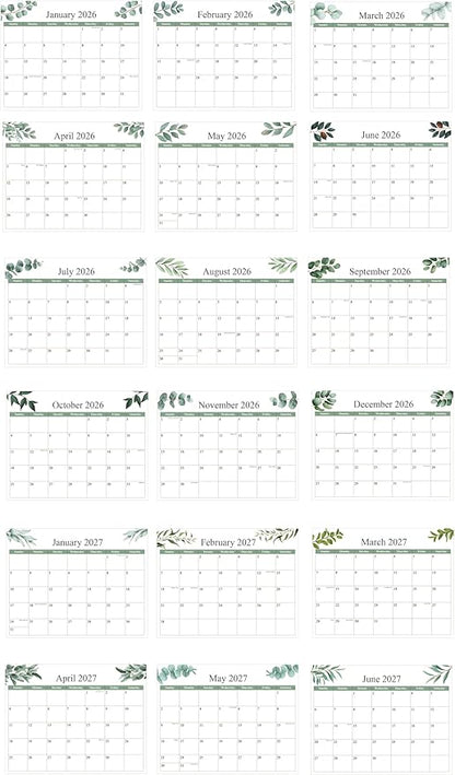 Calendar 2026 - Wall Calendar 2026-2027 from January 2026 to June 2027 - Image 4