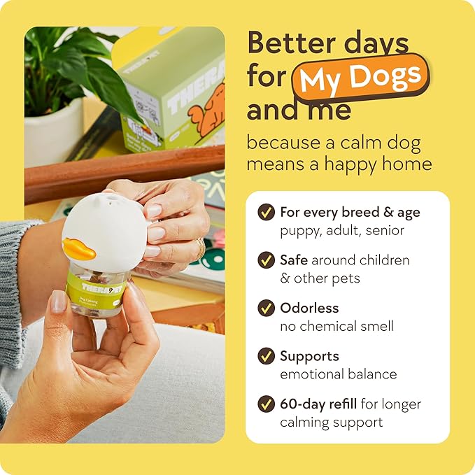 TherapetMD 2-Pack 120-Days Dog Calming Diffuser Kits - Image 7