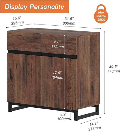 Wampat Modern TV Stand for 40 inch TVs, Entertainment Center Console - Image 2