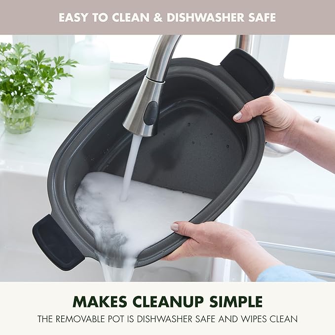 GreenPan Elite 14-in-1 Programmable 6QT Electric Slow Cooker, Dishwasher Safe - Image 7