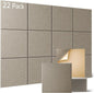 Sonicism 22 Pack Acoustic Wall Panels by Sonicism