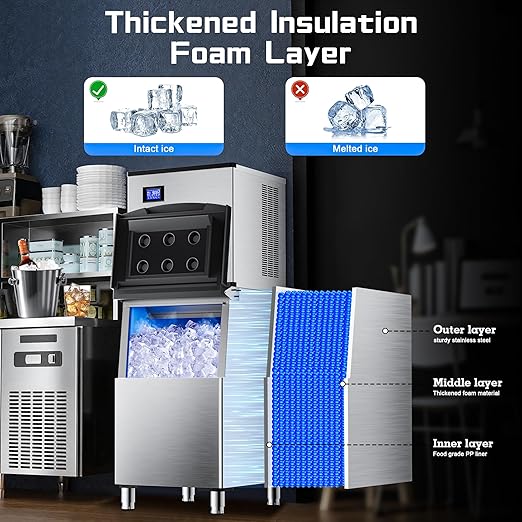 Commercial Ice Maker Machine 500Lbs/24H - Image 5