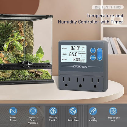 DIGITEN Reptile Temperature and Humidity Controller - Image 2