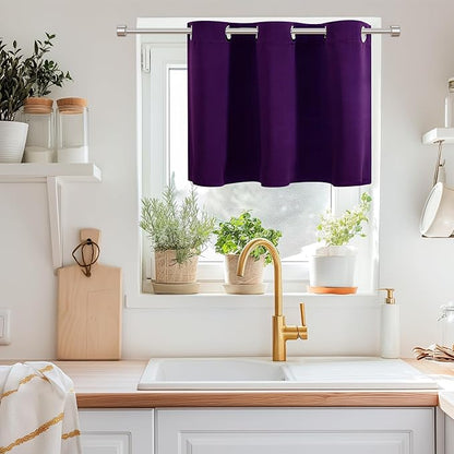 ChrisDowa Blackout Curtains 36 Inches Long by ChrisDowa