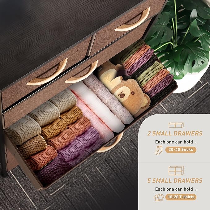 Mifuro Tall Dresser for Bedroom, Vertical Storage Organizer Tower - Image 5