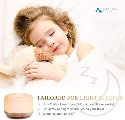 ASAKUKI Smart Wi-Fi Essential Oil Diffuser, App and Voice Control Compatible - Image 5