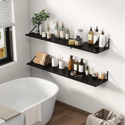Fun Memories Deep Floating Shelves, 55W x 12D Floating Shelves - Image 4