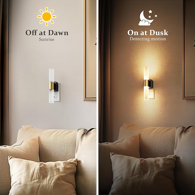JandCase LED Night Light, Night Lights Plug into Wall, 3000K Soft White - Image 4