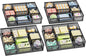 marbrasse 2 pack desk drawer organizer, mesh drawer, main product view
