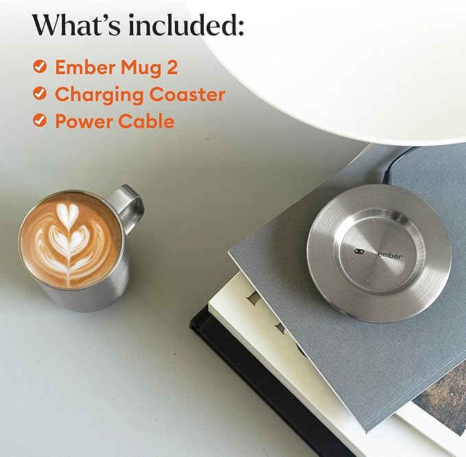 Ember Temperature Control Smart Mug 2, 10 Oz, App-Controlled Heated Coffee Mug - Image 5