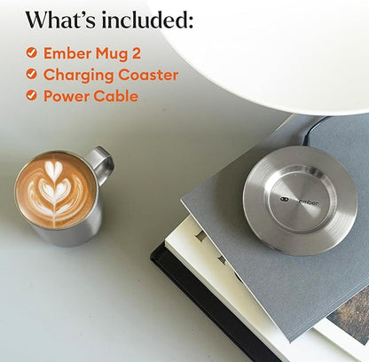 Ember Temperature Control Smart Mug 2, 10 Oz, App-Controlled Heated Coffee Mug - Image 5
