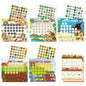 Potty Training Chart for Toddler 17 PCS Self-Care Training Sticker Chart Potty Reward Chart with 351 Stickers Potty Training Sticker Chart
