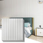 Art3d Slat Wall Panel, 3D Fluted Textured Panel 12-Tile 19.7 x 19.7in. by Art3d