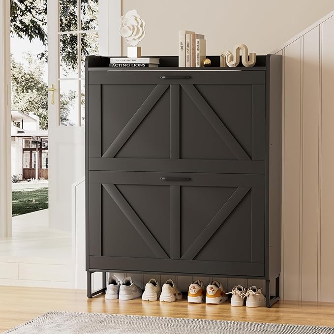 EOYUTLLY Shoe Cabinet for Entryway - Image 7