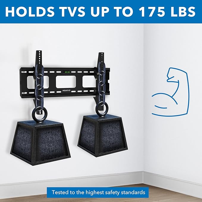 Mount-It Low-Profile Tilting TV Wall Mount Bracket - Image 5