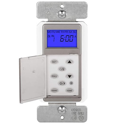TOPGREENER Digital Astronomic Timer Switch, 7-Day Programmable Sunrise Sunset - Image 2