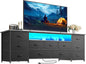 Huuger 63 Inch TV Stand for 65, 70 Inch TV, 11 Drawer Long Dresser by Huuger