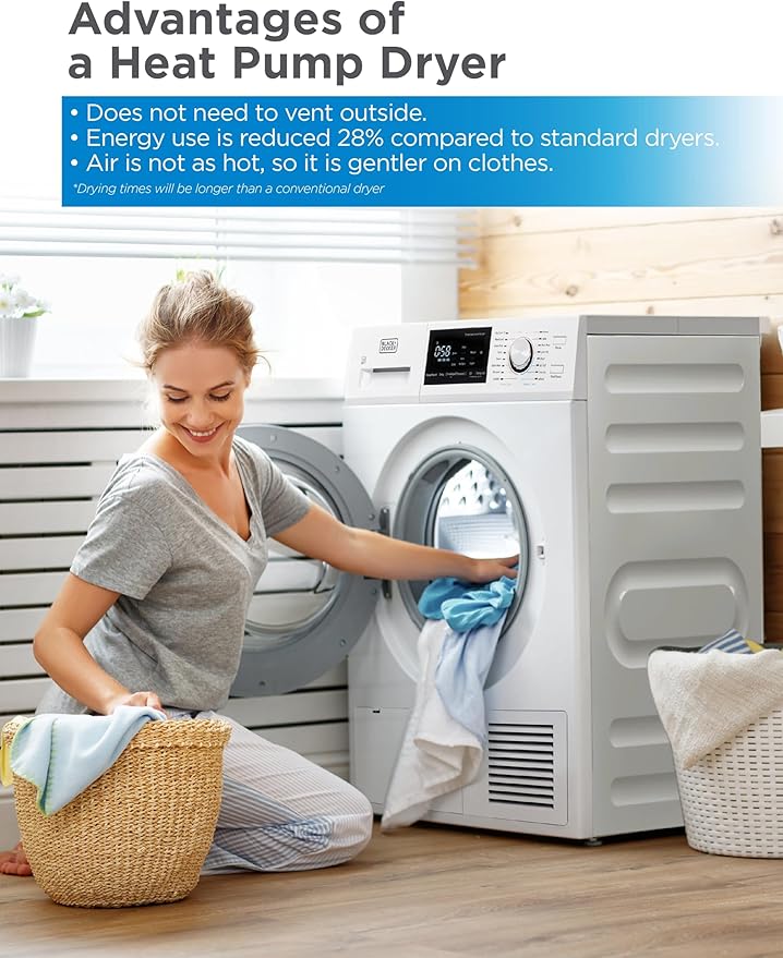 BLACK+DECKER 4.4 Cu. Ft. Electric Dryer - Image 3