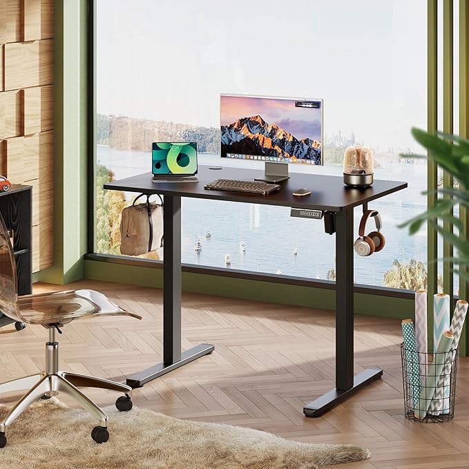 DEVAISE Whole Piece Standing Desk, 40 x 24 Inch Electric Standing Desk - Image 2