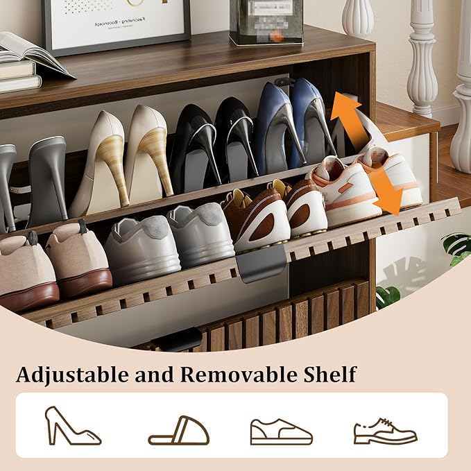 Shoe Cabinet, Shoe Storage Cabinet - Image 6