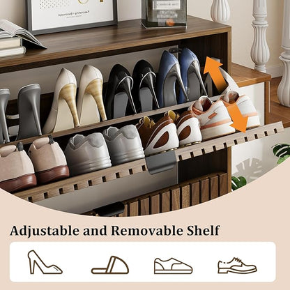 Shoe Cabinet, Shoe Storage Cabinet - Image 6