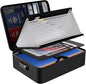 ENGPOW File Organizer Bag with 13 Pocket Accordion File Folder, Fireproof by ENGPOW
