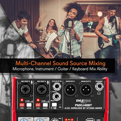 Pyle Studio Audio Sound Mixer Board - Image 7