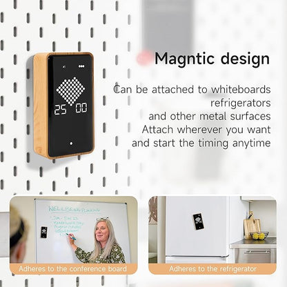 Digital Hourglass Timer, Rechargeable Magnetic Visual Timer - Image 3
