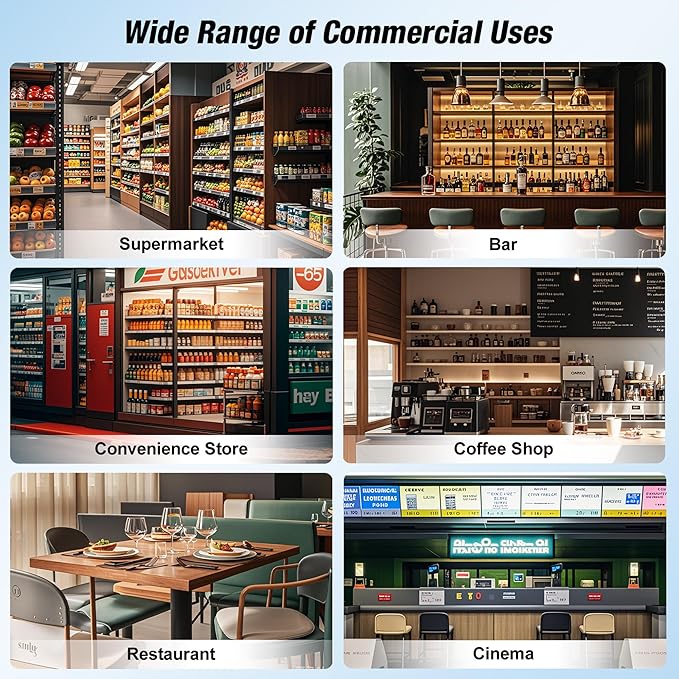 Commercial Beverage Refrigerator, Display Refrigerator - Image 9