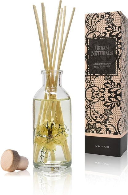 Urban Naturals Tobacco & Vanilla Reed Diffuser Scented Sticks Set | Tobacco Leaf by UrbanNaturals
