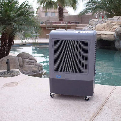 Hessaire MC37M Indoor or Outdoor Portable Oscillating Evaporative Swamp Air - Image 6