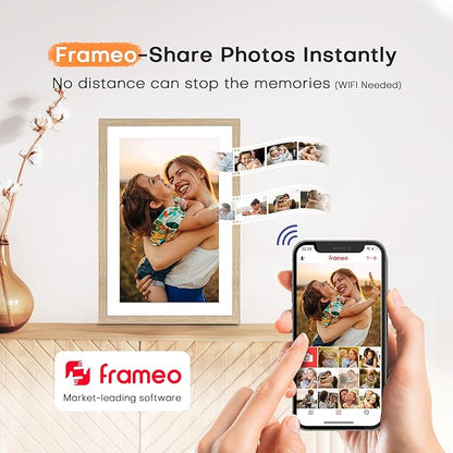 Frameo Digital Picture Frame, 10.1 InchDigital Photo Frame WiFi, Electric Frame - Image 3