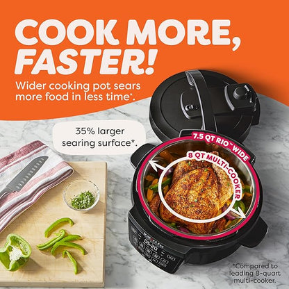 Instant Pot 7.5QT RIO Wide, 7-in-1 Electric Multi-Cooker, Pressure Cooker - Image 3