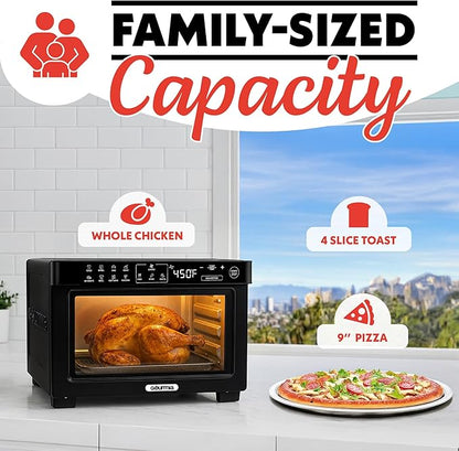Gourmia Toaster Oven Digital Air Fryer - Image 5
