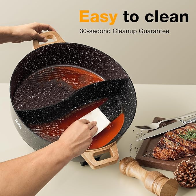 Electric Twin Compartment Hot Pot - Image 5