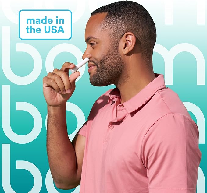 BoomBoom Nasal Stick | Vapor Flow Technology | Cool Refreshing Sensation | - Image 3