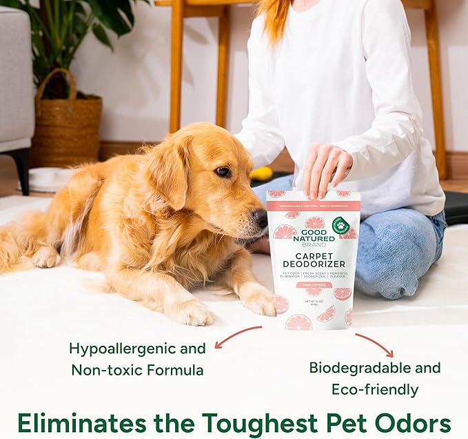Good Natured Brand | Carpet Deodorizer & Freshener Powder | 31 oz Pet Odor - Image 5