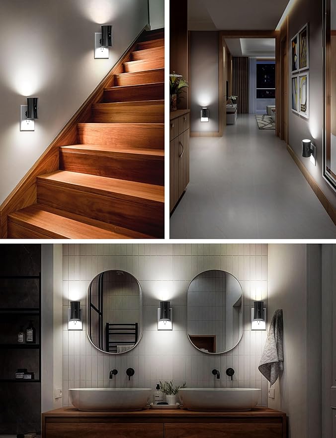 Sujeet LED Night Lights Plug into Wall, Bright Night Light, Dusk to Dawn Sensor - Image 6